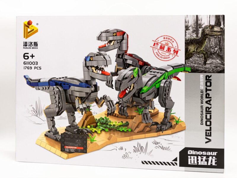 Konstruktorius dinozauras "Velociraptorius" - 1769 detalės
