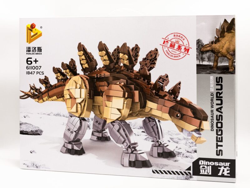 Konstruktorius dinozauras "Stegozauras" - 1847 detalės