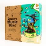 Konstruktorius/ muzikinė dėžutė "Namelis medyje"