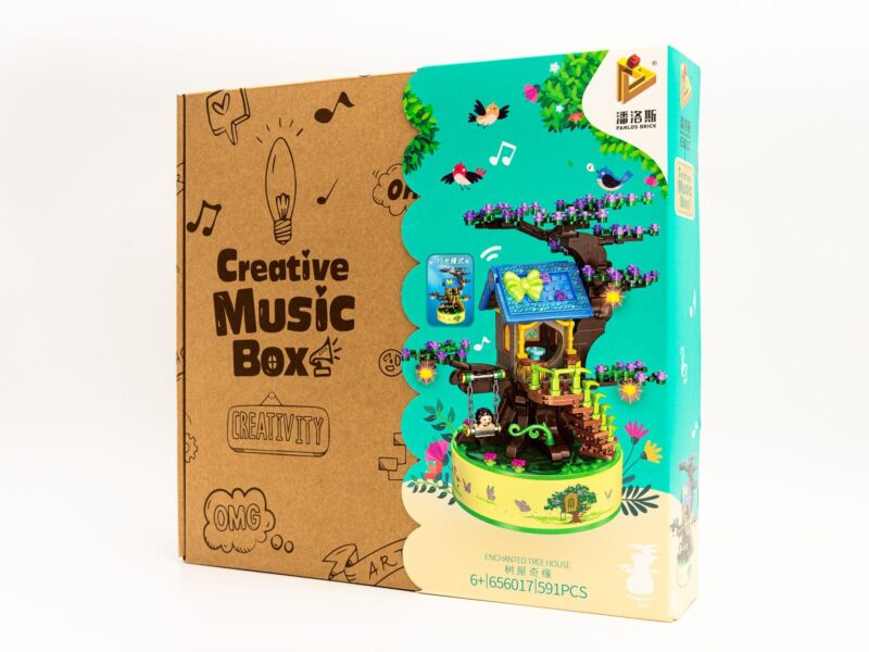 Konstruktorius/ muzikinė dėžutė "Namelis medyje" - 591 detalė