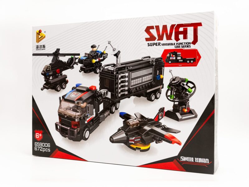 Konstruktorių rinkinys "S.W.A.T." - 672 detalės