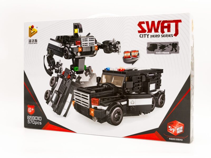 Konstruktorius / transformeris "S.W.A.T." - 570 detalių