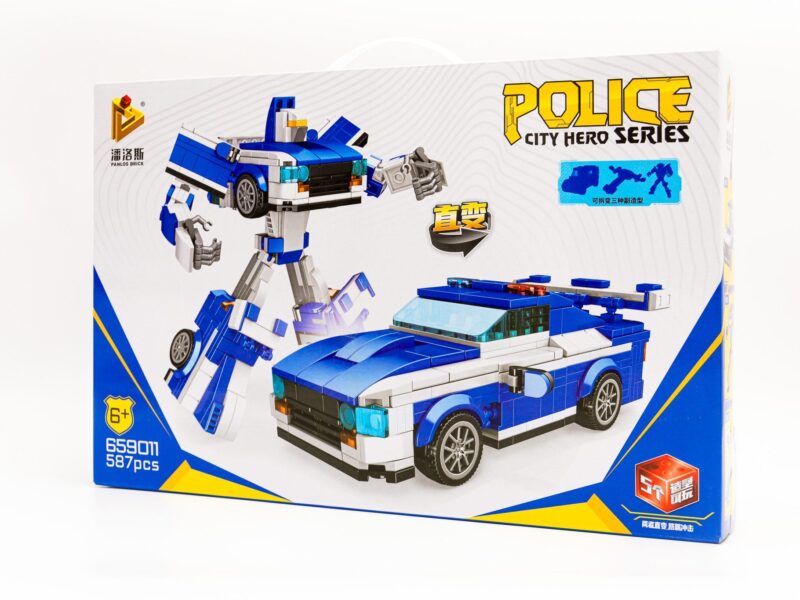 Konstruktorius / transformeris "Policininkas" - 587 detalės