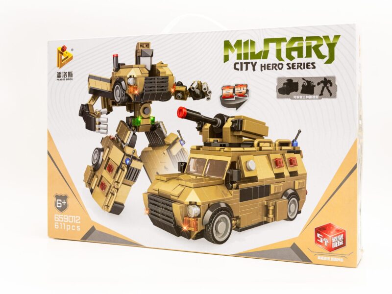 Konstruktorius/ transformeris "Karys" - 611 detalių