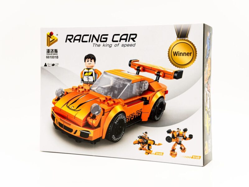 Konstruktorius 3in1 "Oranžinis automobilis"