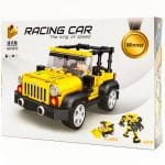 Konstruktorius 3in1 "Geltonas visureigis"