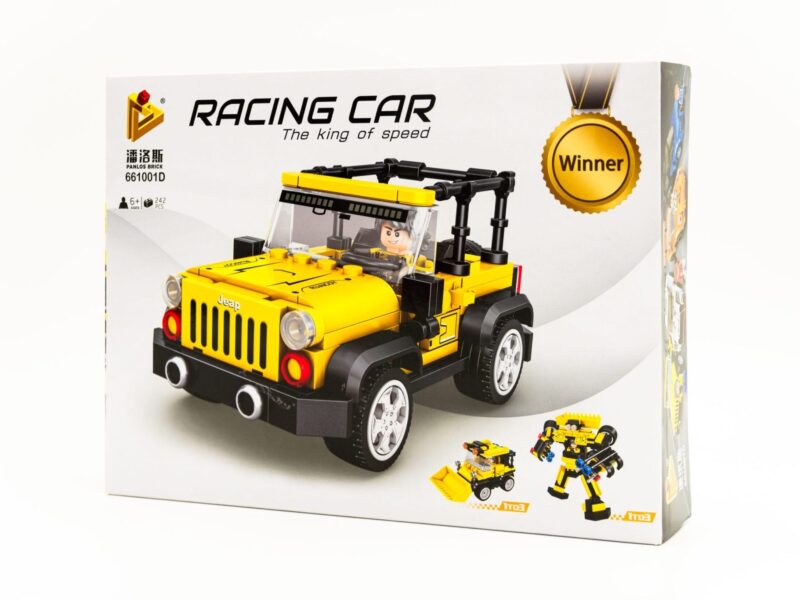 Konstruktorius 3in1 "Geltonas visureigis"