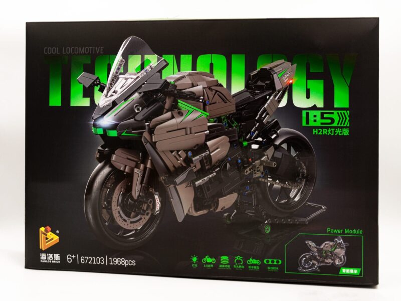 Kawasaki H2R motociklo konstruktorius - 1968 detalės