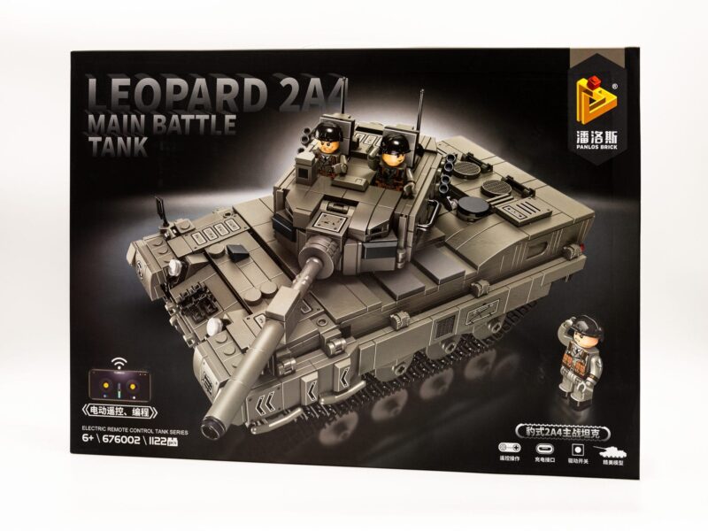 Nuotoliu valdomas Konstruktorius "Tankas Leopard"