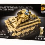 Nuotoliu valdomas konstruktorius tankas "Tiger" - 993 detalės