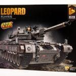 Nuotoliu valdomas konstruktorius tankas "Leopard" - 1818 detalių