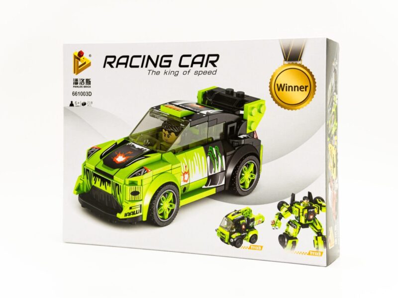 Konstruktorius 3in1 "Žalias automobilis"