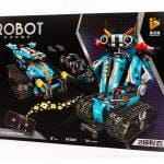 Nuotoliu valdomas konstruktorius "Žydras robotas"