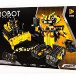 Nuotoliu valdomas konstruktorius „Geltonas robotas”