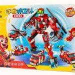 Konstruktorius 4in1 "Raudonas robotas"