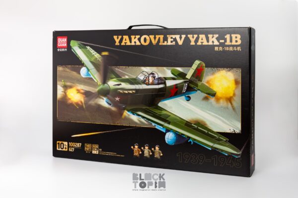 Konstruktorius lėktuvas LA-7 - 638 detalės, dežutė