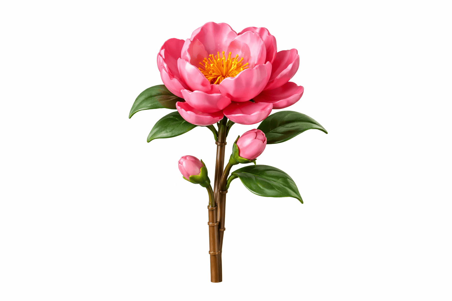 Konstruktorius gėlė „Kamelija“