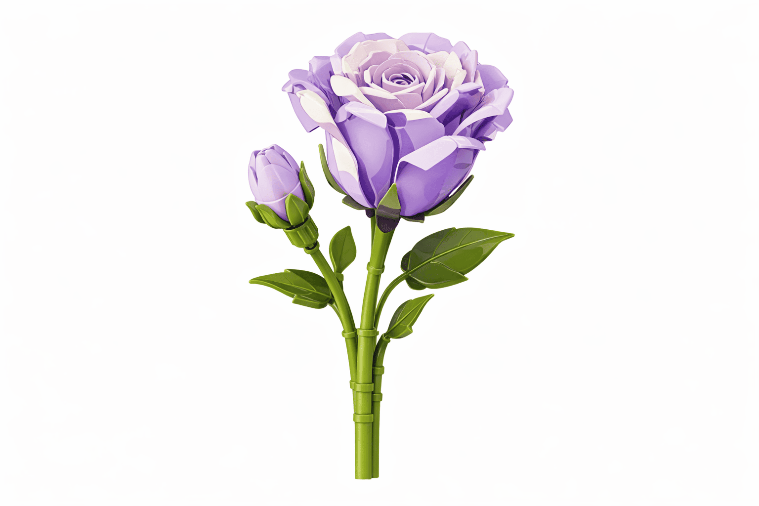 Konstruktorius gėlė „Rožė“