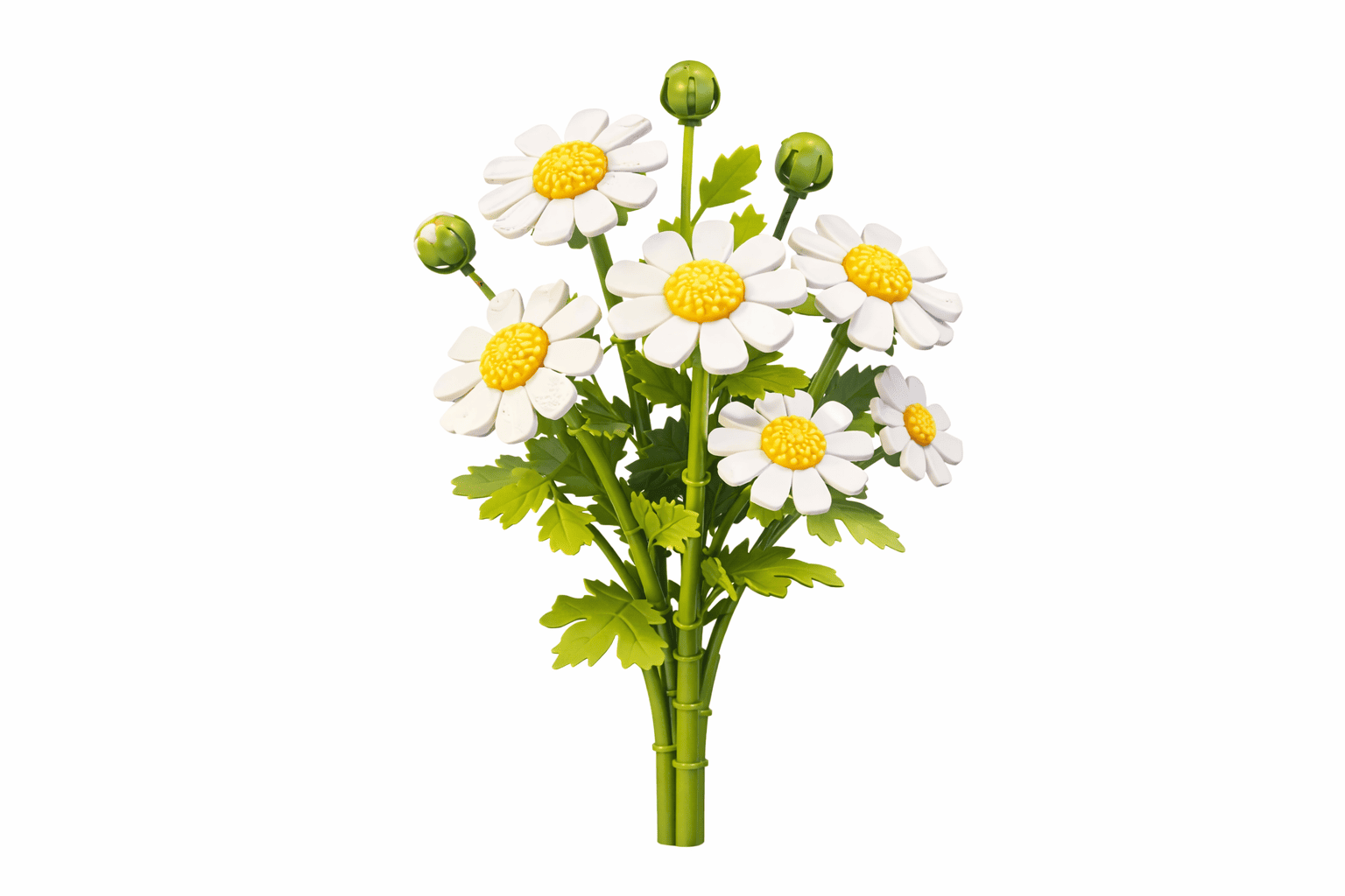 Konstruktorius gėlė „Ramunėlė“