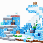 Magnetinis kaladėlių konstruktorius (100 kūbelių)